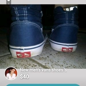 Mens high top brand new Vans sneakers